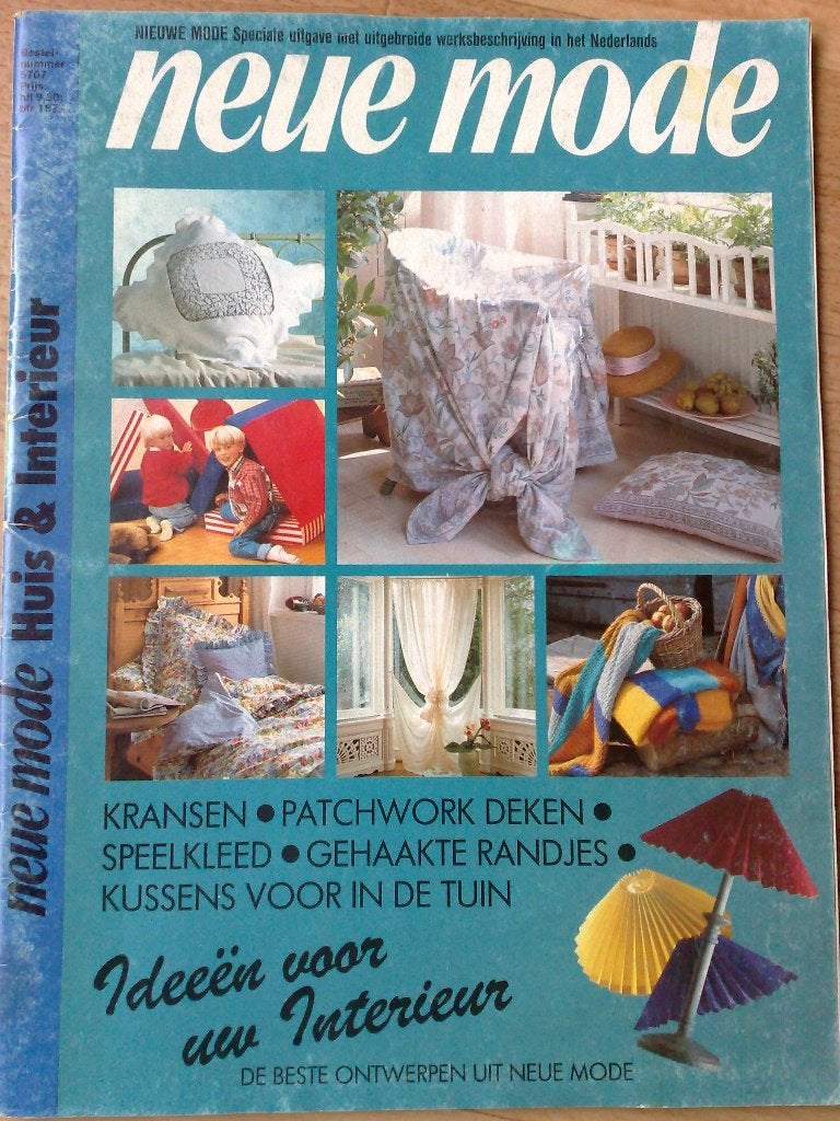 Neue mode special voor Huis & interieur nr. 5707, Verzenden, Zo goed als nieuw, Breien, Patroon of Boek
