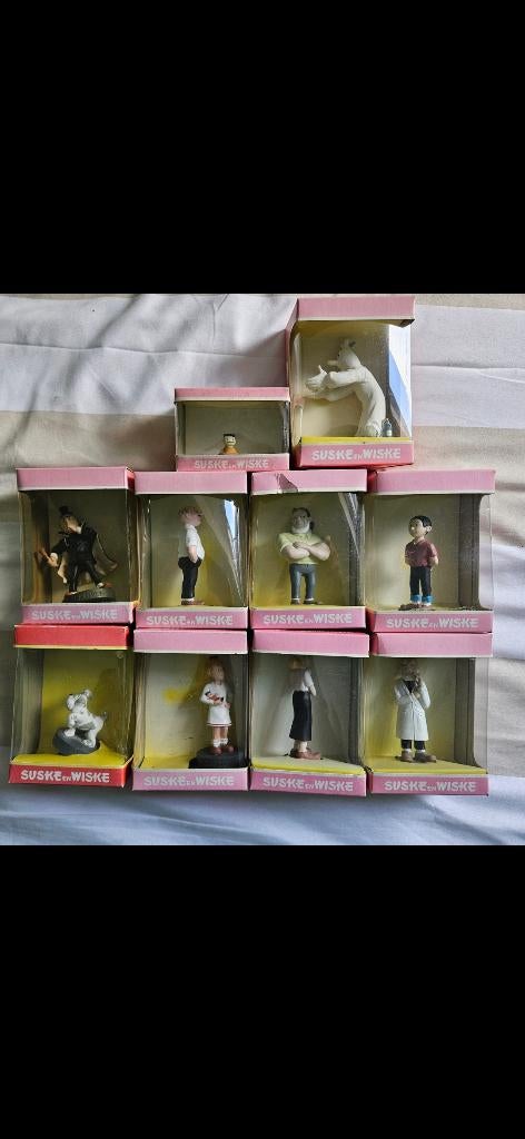 Suske en wiske beeldjes, Verzamelen, Stripfiguren, Nieuw, Beeldje of Figuurtje, Suske en Wiske, Ophalen of Verzenden
