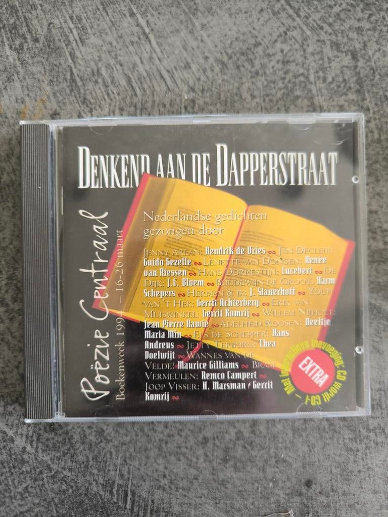 Denkend aan de Dapperstraat - Poëzie Centraal CD, Ophalen of Verzenden, Gebruikt, Overige genres