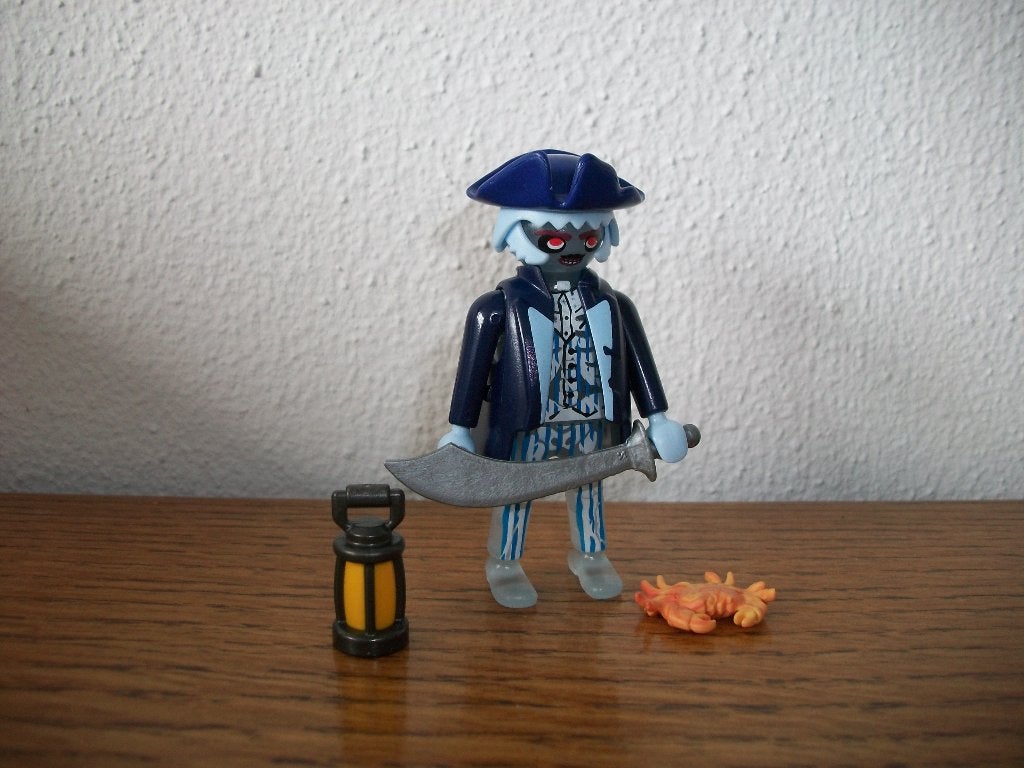 Geestpiraat met krab en lantaarn, Ophalen of Verzenden, Nieuw, Complete set