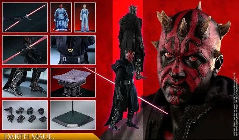 Hot Toys Darth Maul Figuur uit Solo: A Star Wars Story, Verzamelen, Ophalen of Verzenden, Zo goed als nieuw