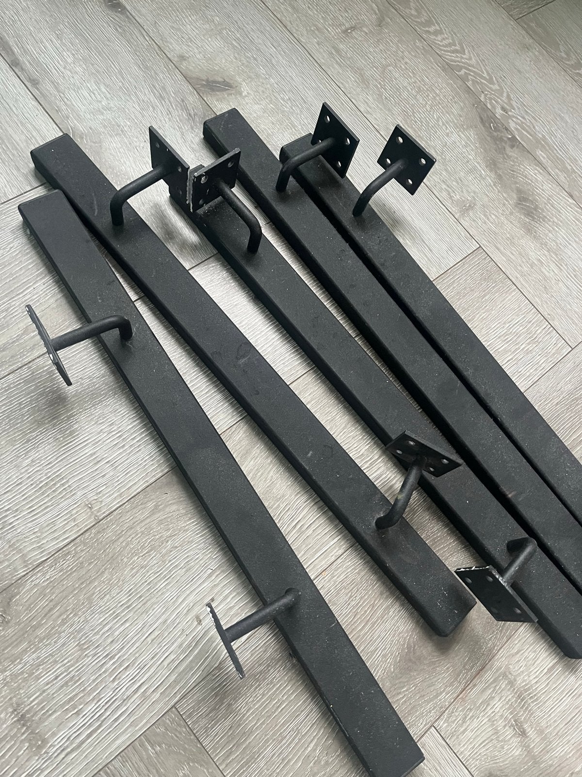 Trap leuning metaal 6 stuks, Ophalen of Verzenden, Gebruikt, Minder dan 2 meter
