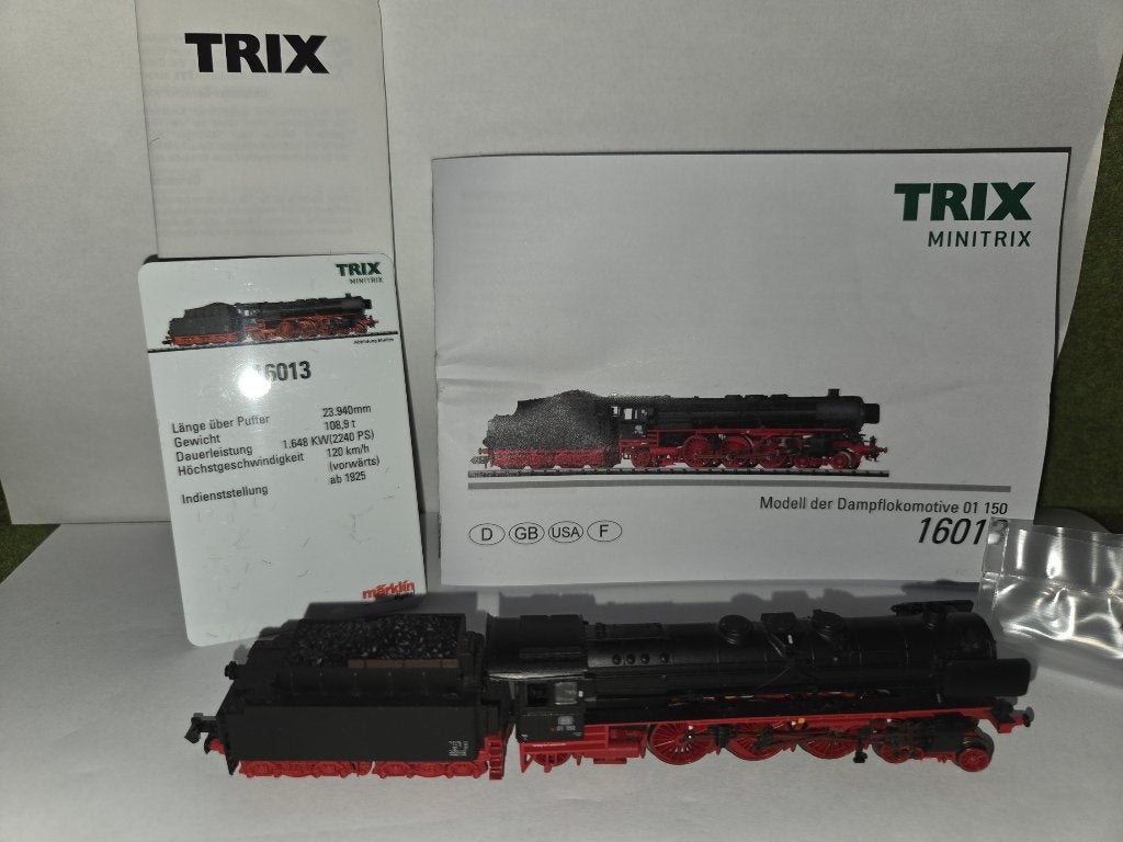 Trix N 16013  BR01 150 /DB Digital Sound met OVP, Locomotief, Gelijkstroom of Wisselstroom, Trix, Ophalen of Verzenden
