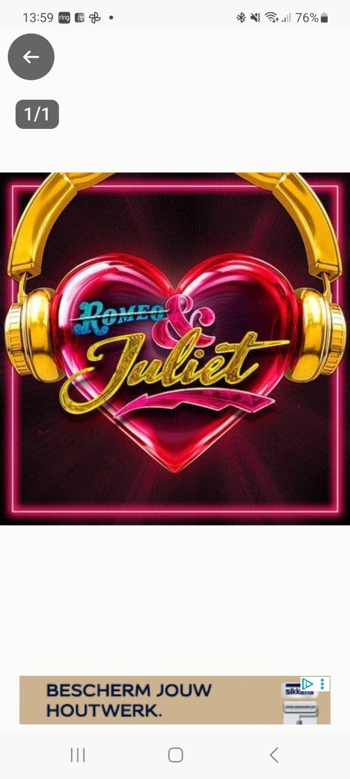 musical romeo&juliet