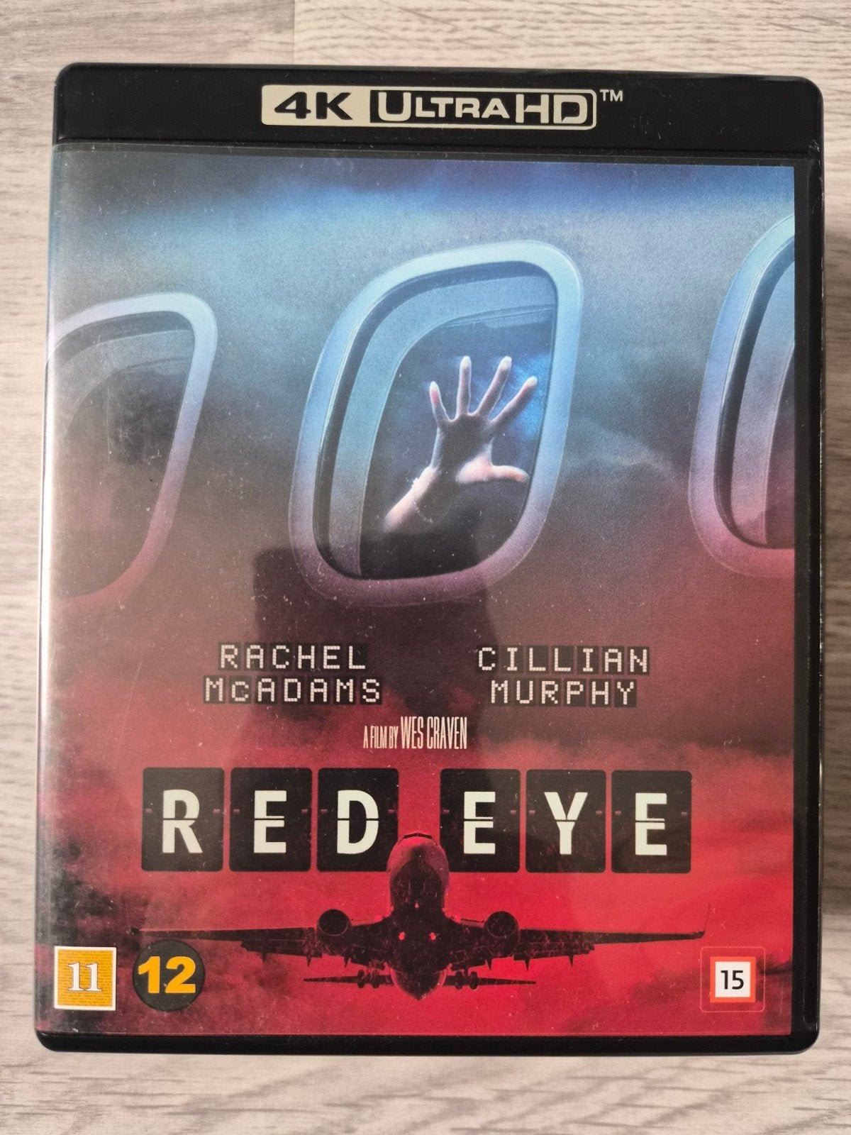 Red Eye 4K Ultra HD Blu-ray - Wes Craven Thriller, Ophalen of Verzenden, Zo goed als nieuw
