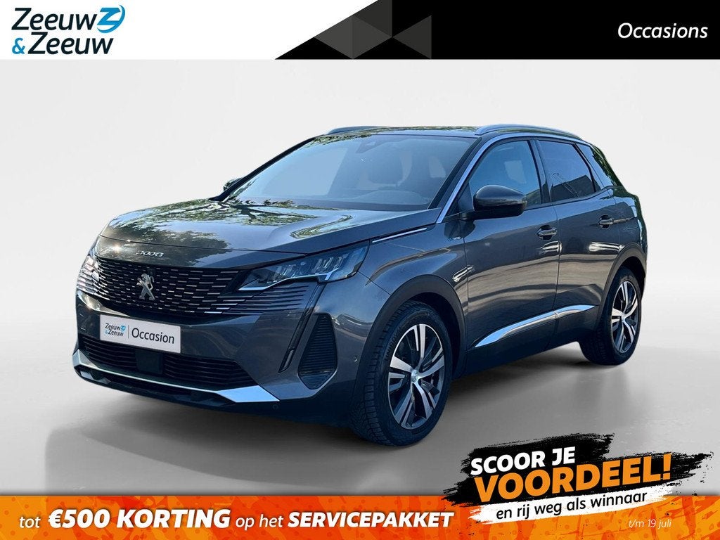 Peugeot 3008 1.6 HYbrid 225 Allure Pack Business | Camera |, Auto's, Peugeot, Leder en Stof, Plug-in hybride, Hybride Elektrisch/Benzine