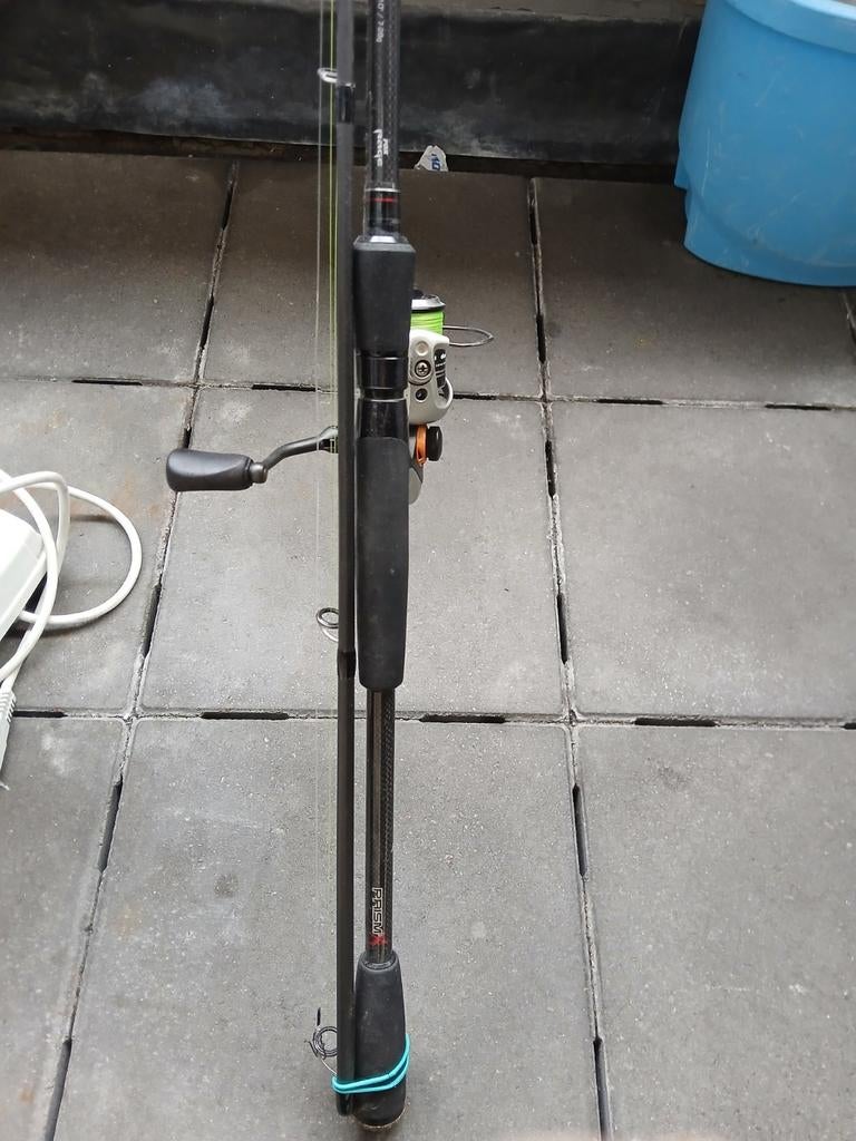 Fox prism x pro zander hengel 270 7-28 gram spinhengel  rage, Watersport en Boten, Hengelsport | Roofvissen, Zo goed als nieuw