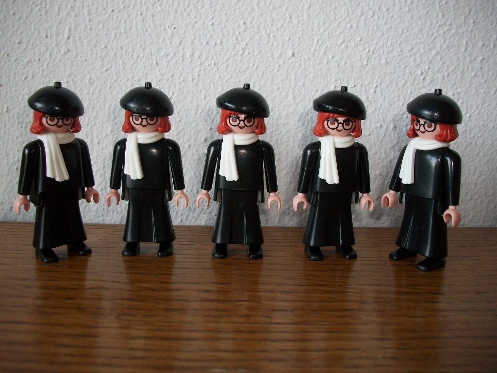 man met alpinopet en bril, Ophalen of Verzenden, Nieuw, Complete set, Figuren