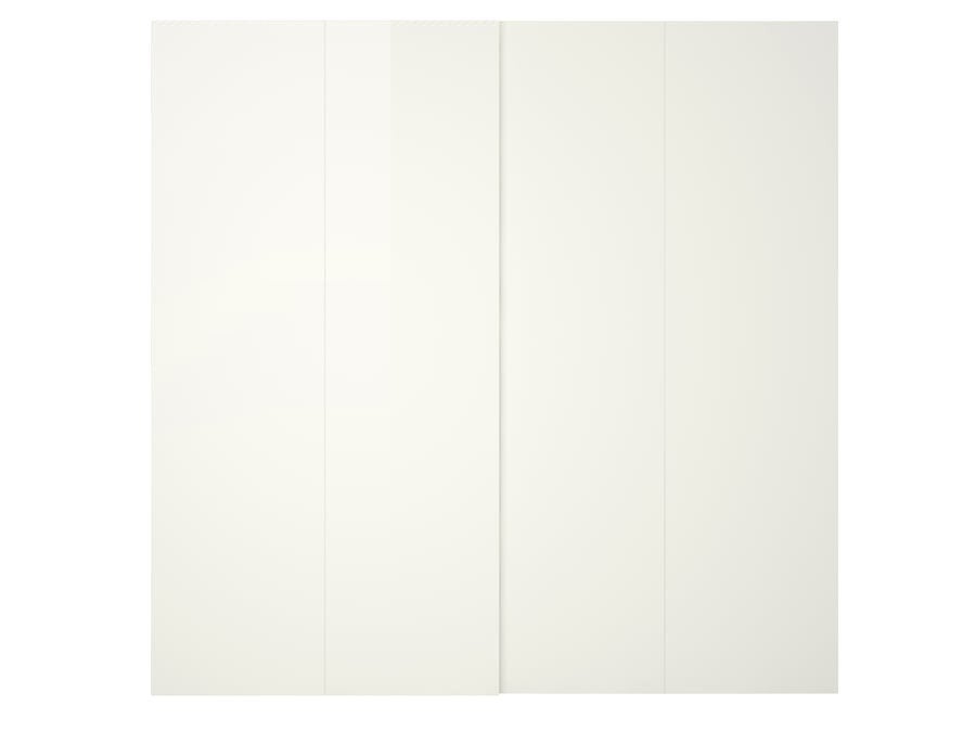 2x IKEA PAX Schuifdeuren Hoogglans Wit (150x236 cm), Ophalen, Zo goed als nieuw, 50 tot 75 cm, 200 cm of meer