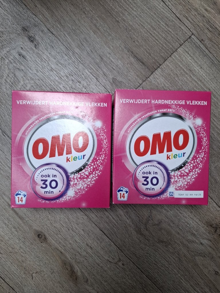 2 pakken OMO waspoeder, Ophalen of Verzenden, Schoonmaakmiddel