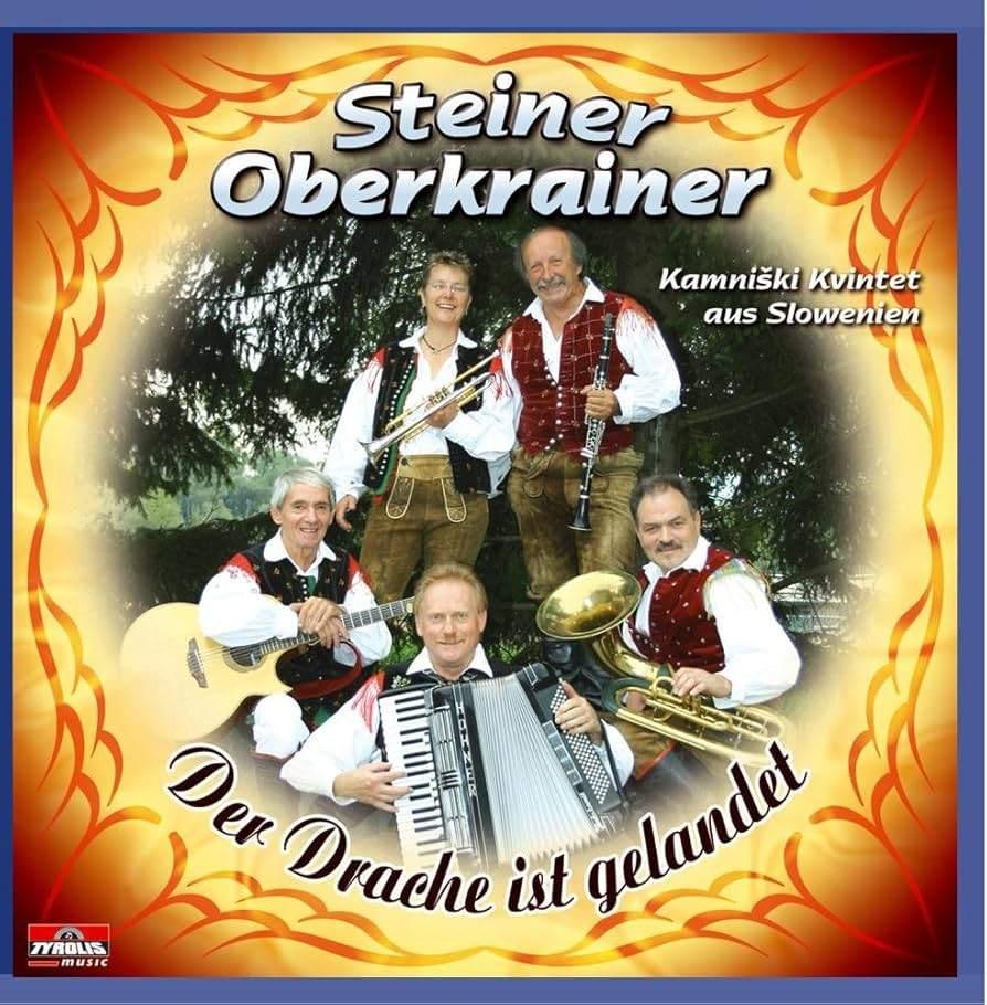 Steiner Oberkrainer - Der Drache Ist Gelandet  Originele CD, Ophalen of Verzenden, Nieuw in verpakking