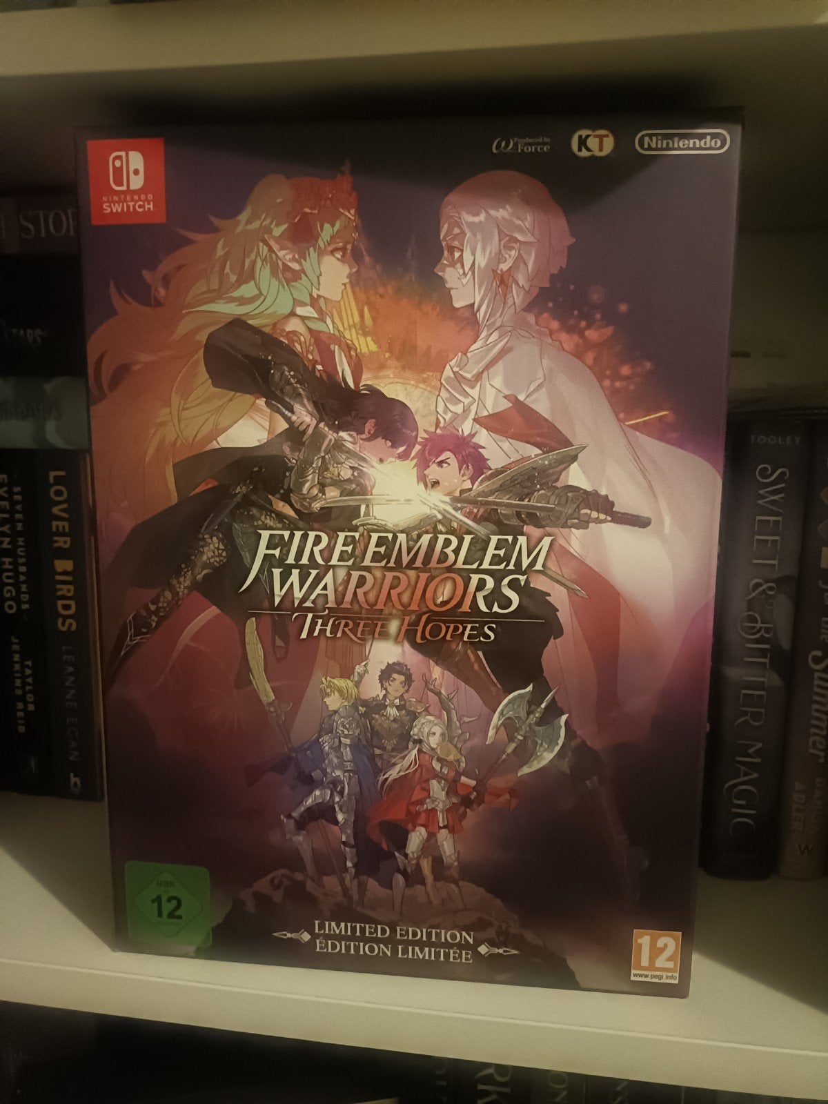 Fire emblem three hopes - limited edition, Spelcomputers en Games, 1 speler, Ophalen of Verzenden, Zo goed als nieuw, Role Playing Game (Rpg)
