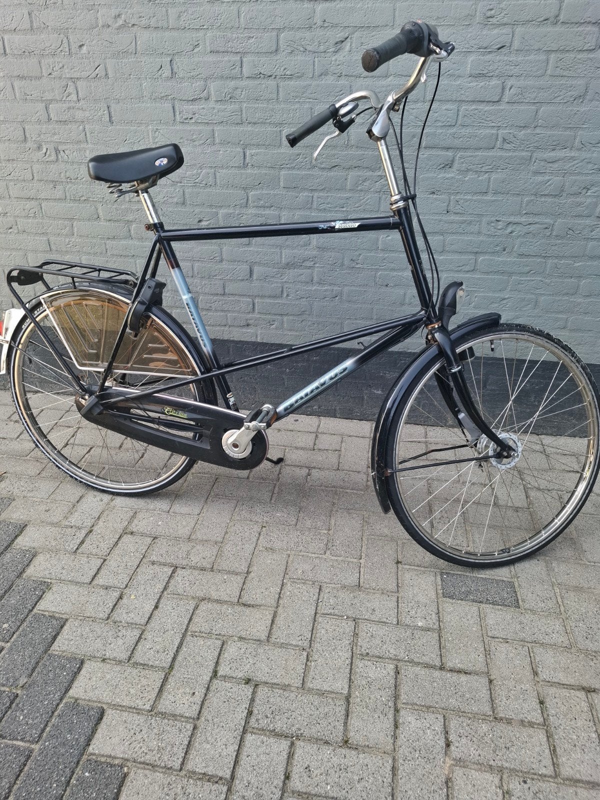 Batavus Stabilo herenfiets - 70 cm frame, Fietsen en Brommers, Ophalen, Gebruikt, Versnellingen, Batavus