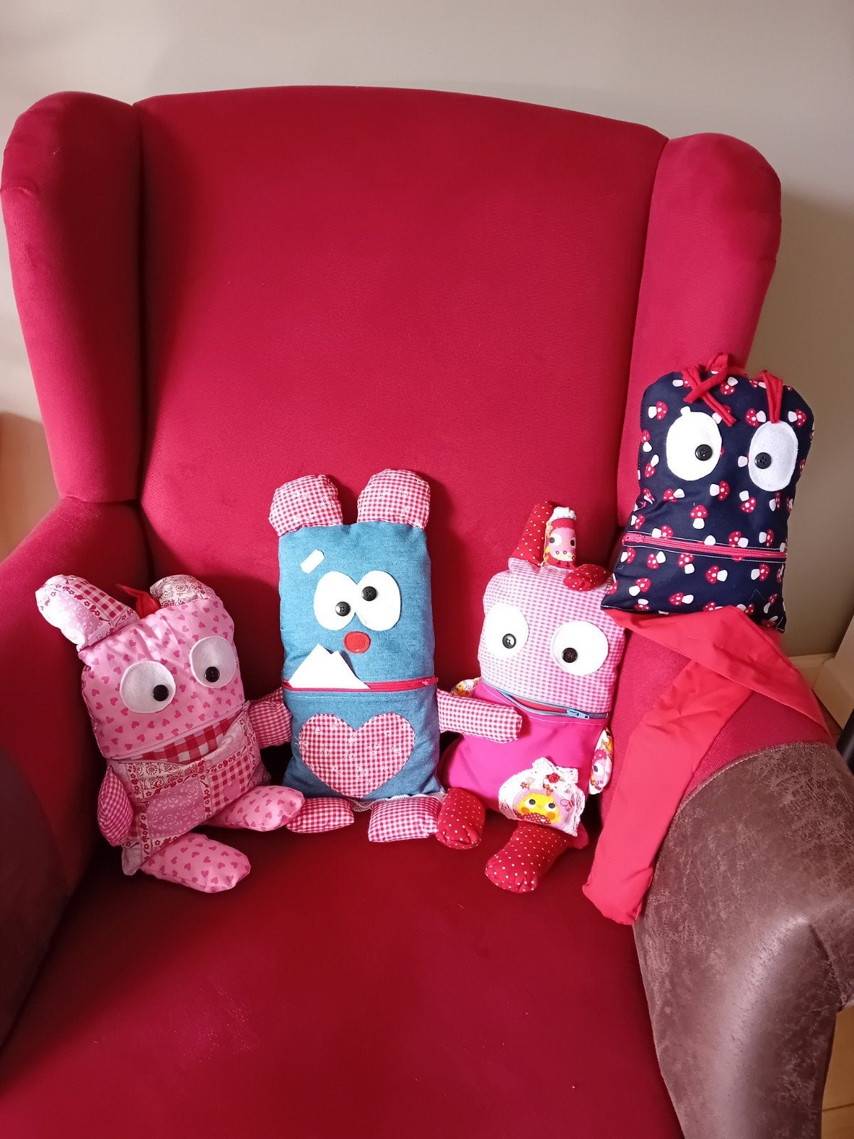 Handgemaakt Zorgenvriendje/knuffel - Uniek en Liefdevol, Handgemaakt, Overige typen, Nieuw, Ophalen of Verzenden