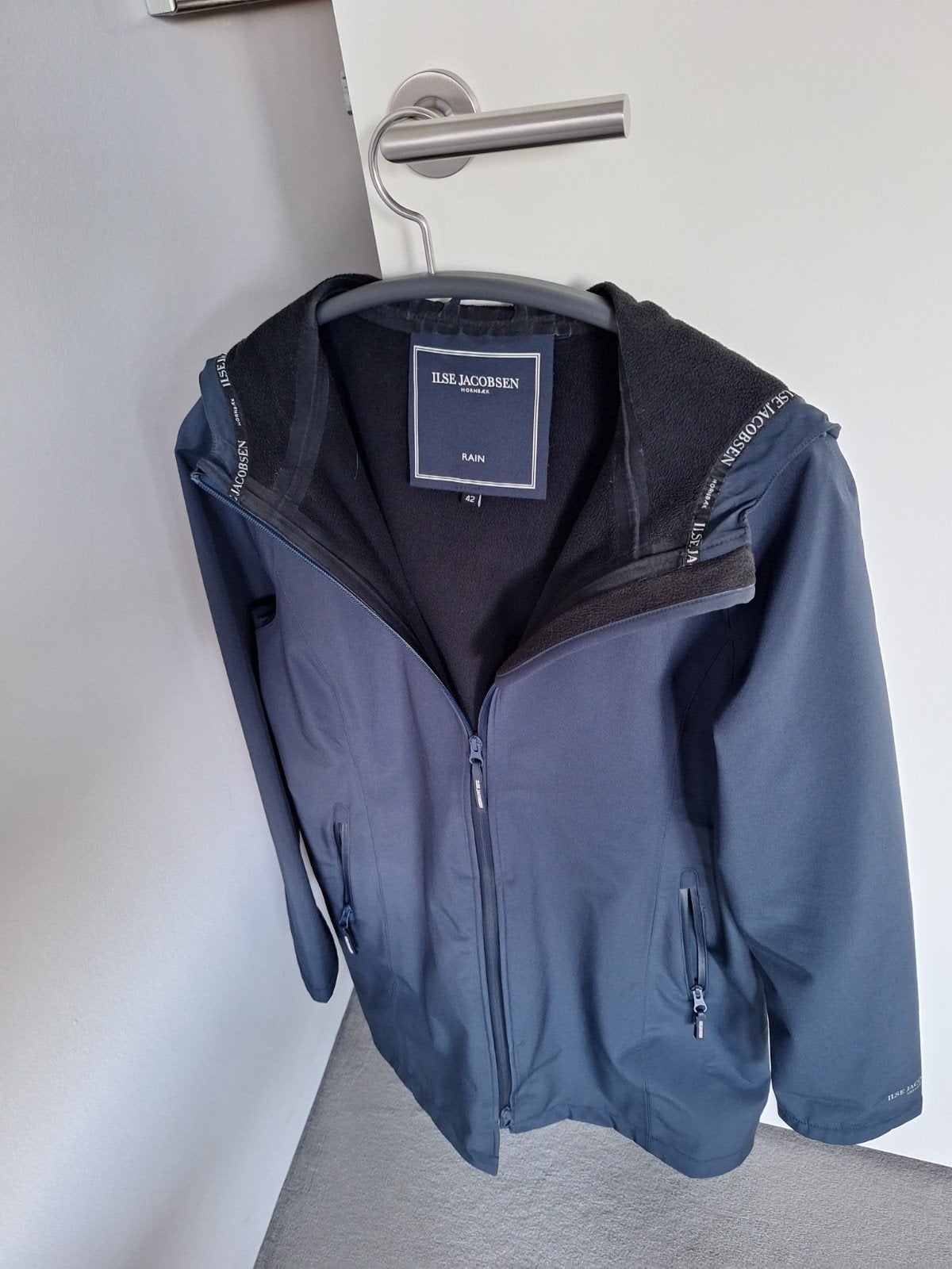 Regenjas dames Ilse Jacobsen, Maat 38/40 (M), Blauw, Ophalen of Verzenden, Ilse Jacobsen