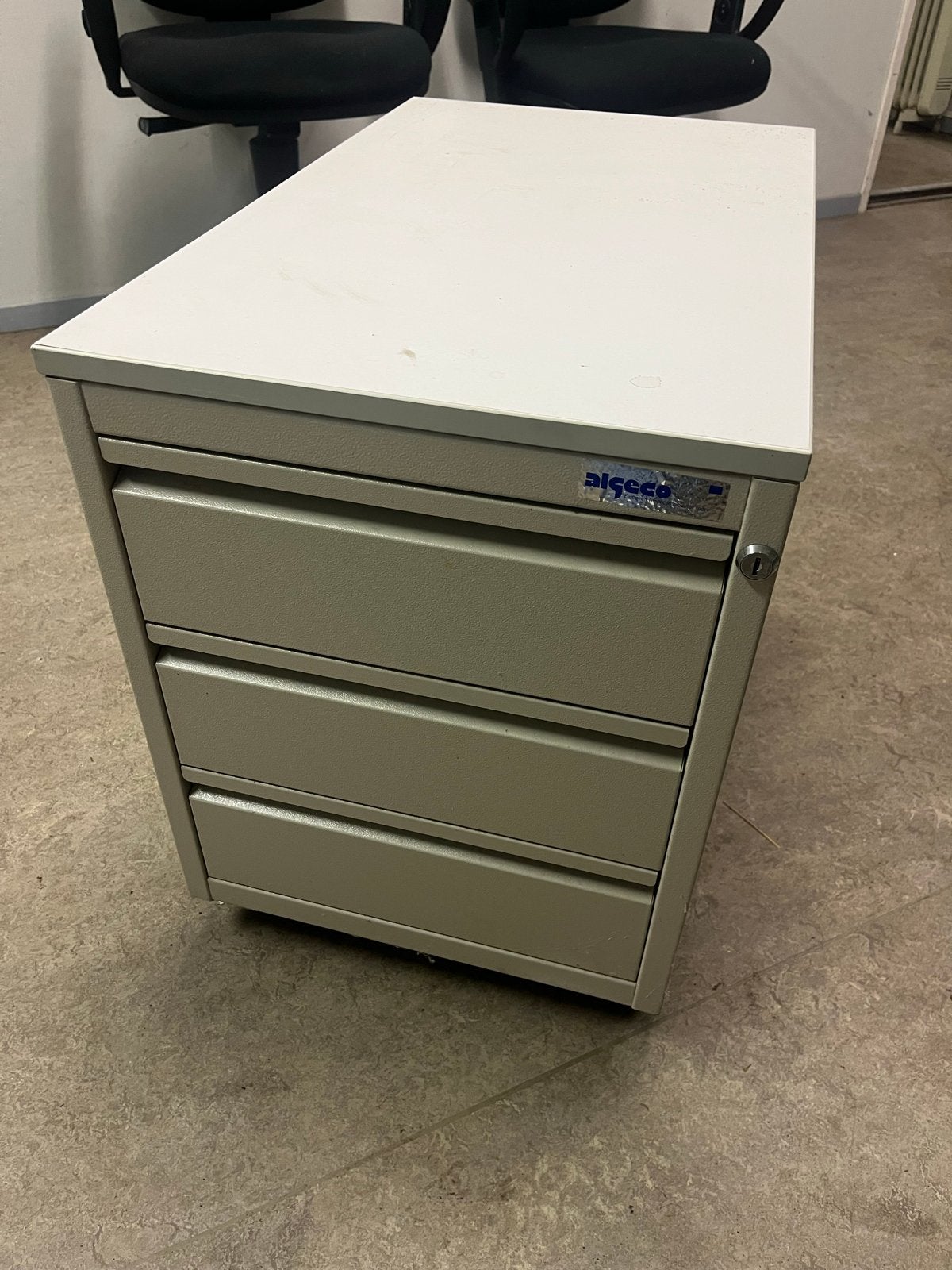 6 stuks metalen alsecco ladekastje, Huis en Inrichting, Kasten | Ladekasten, Ophalen, Minder dan 50 cm, Gebruikt, 3 of 4 laden
