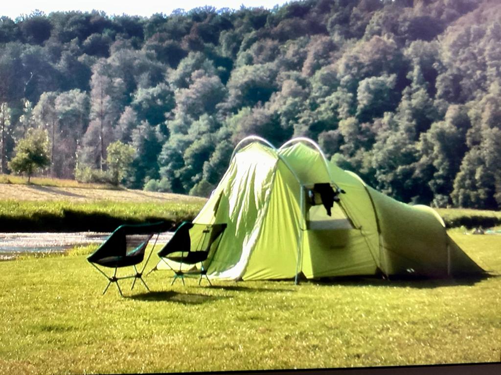 Vaude chapel L 3P tent, Ophalen of Verzenden, Zo goed als nieuw, Tot en met 3