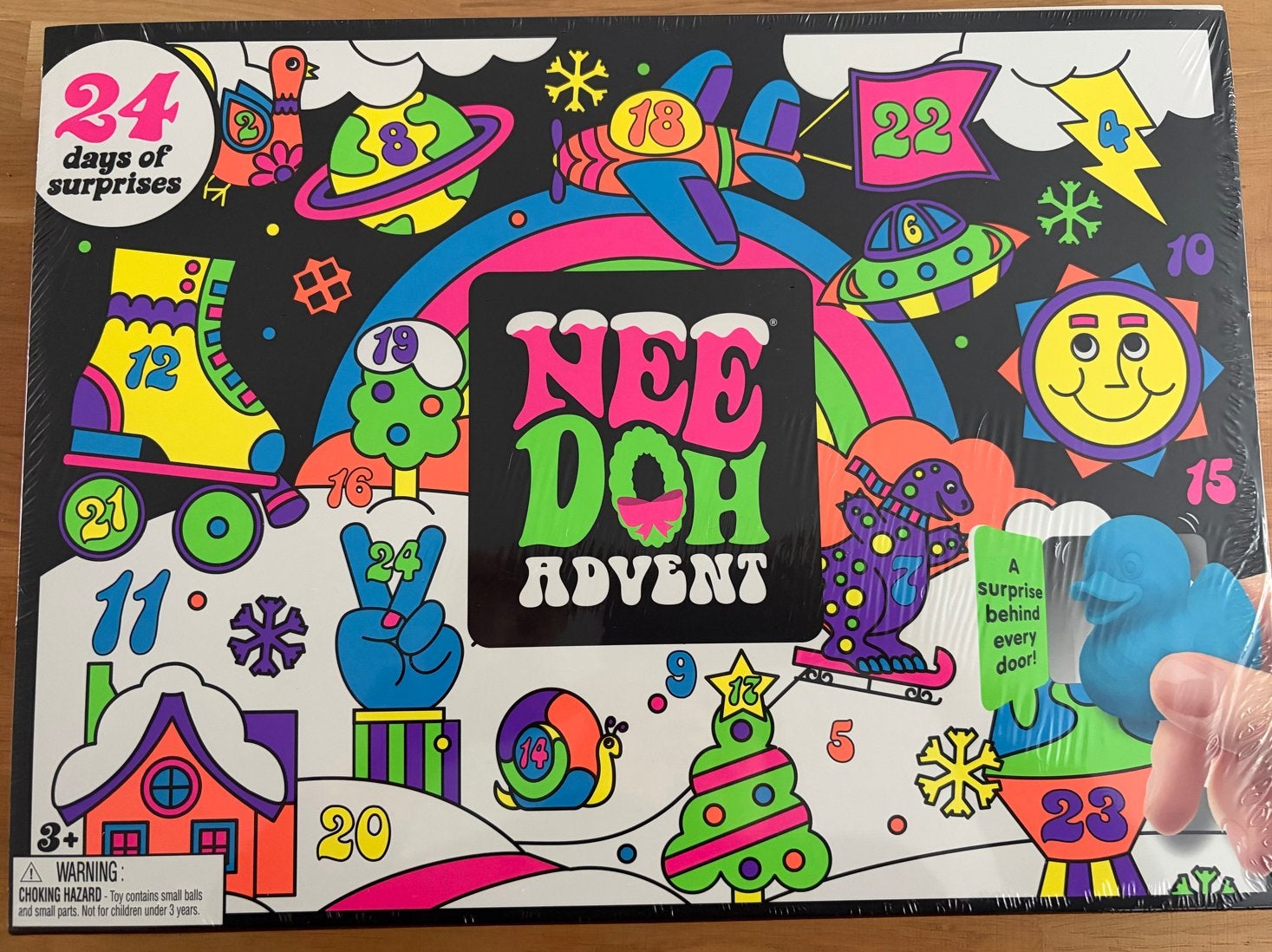 Nee Doh Advent Kalender - 24 Dagen Plezier!, Ophalen of Verzenden, Nieuw, Jongen of Meisje