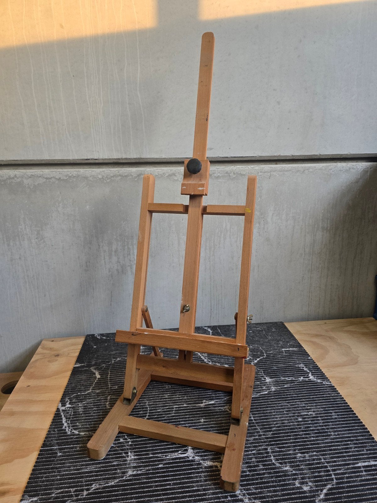 Houten Schilders Ezel - tafel model, Ophalen of Verzenden, Gebruikt, Ezel
