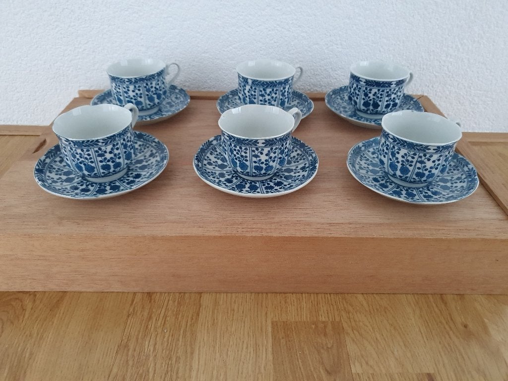 Kop en schotels, Overige merken, Vintage, Ophalen of Verzenden, Zo goed als nieuw