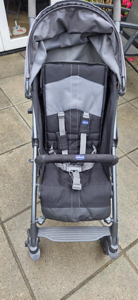 Chicco liteway buggy, Ophalen, Zo goed als nieuw, Overige merken, Verstelbare rugleuning