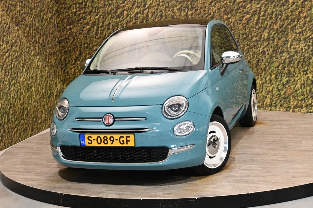 Fiat 500 1.2 Anniversario | Panorama | Climatecntrl. | Cruis, Voorwielaandrijving, Stof, Gebruikt, 4 cilinders