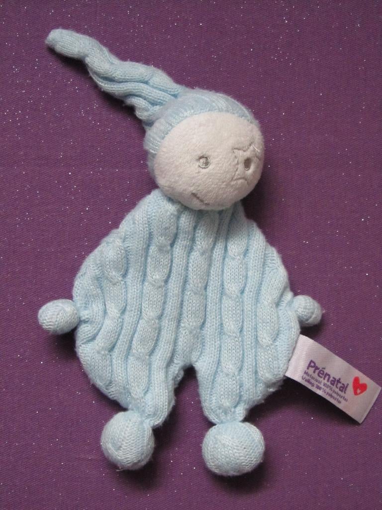 PRENATAL Knuffeldoekje POPJE. BLAUW **Nieuw**, Prénatal, Overige typen, Blauw, Nieuw
