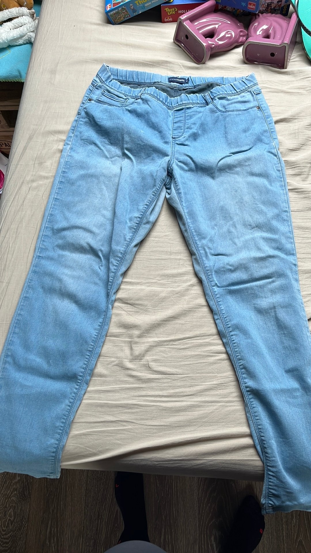 Charles Vögele Jeans - Maat 42, Ophalen of Verzenden, Gedragen, Blauw, W33 - W36 (confectie 42/44)