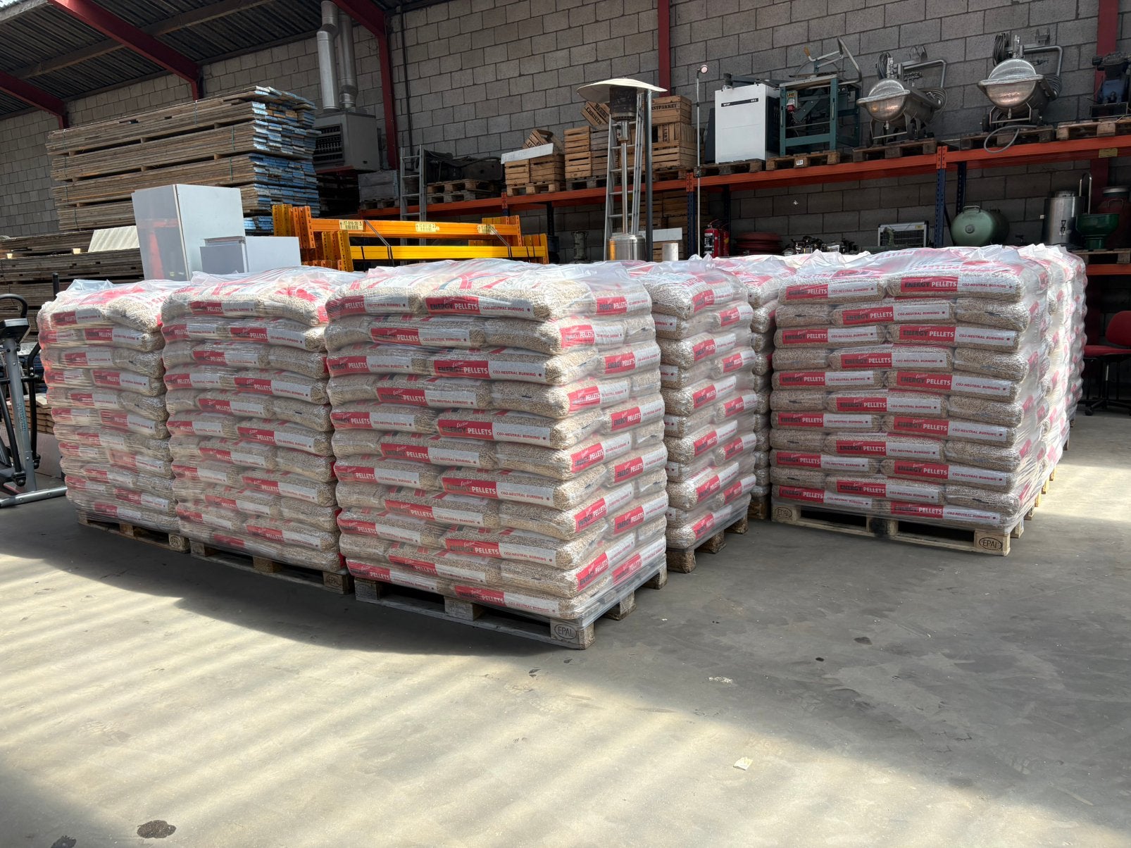 OUTLET ENERGY PELLETS EXCELLENT, Ophalen