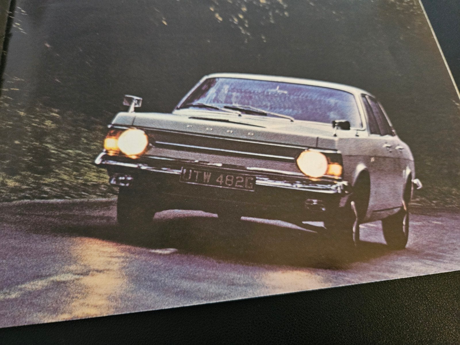 Brochure Ford Zephyr 1969, Ophalen of Verzenden, Zo goed als nieuw, Ford