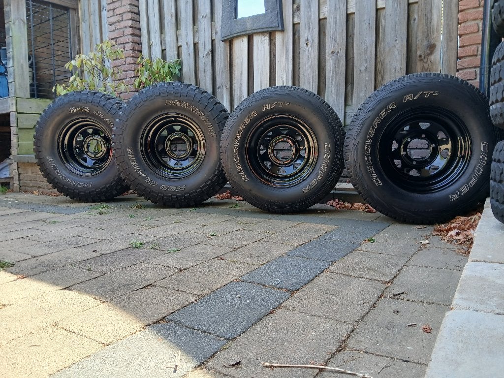 American racing Chevy Ford 6x139,7 Velgen Land Rover 5x165, Ophalen, Gebruikt, Band(en), Personenwagen