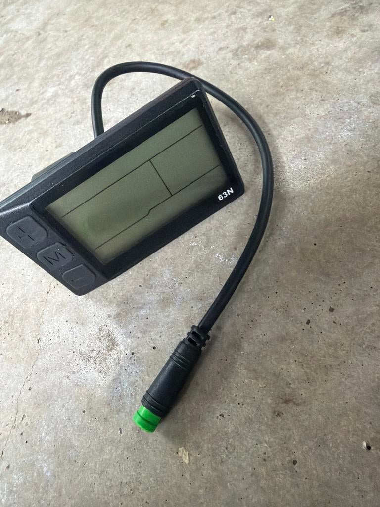 E-bike display 63N met kabel, Ophalen, Gebruikt