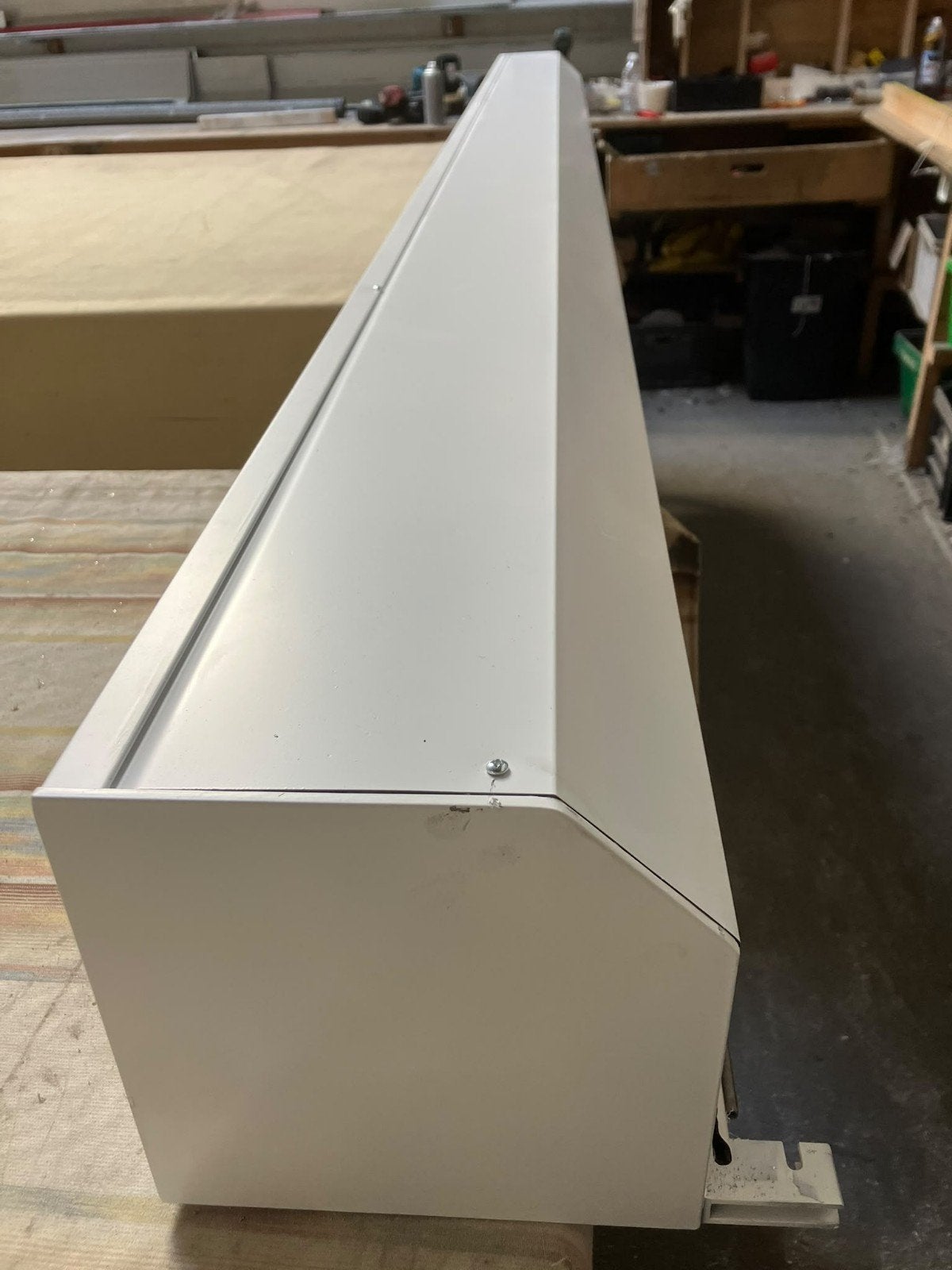 rolluik elektrisch/* afstandb 288.5cm br x 220cm hoog, Ophalen, 200 cm of meer, Wit, 200 cm of meer