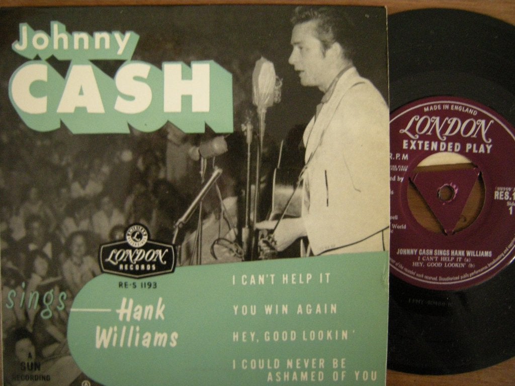 Johnny Cash (Sings Hank Williams) ep., 7 inch, Ophalen of Verzenden, Zo goed als nieuw, EP
