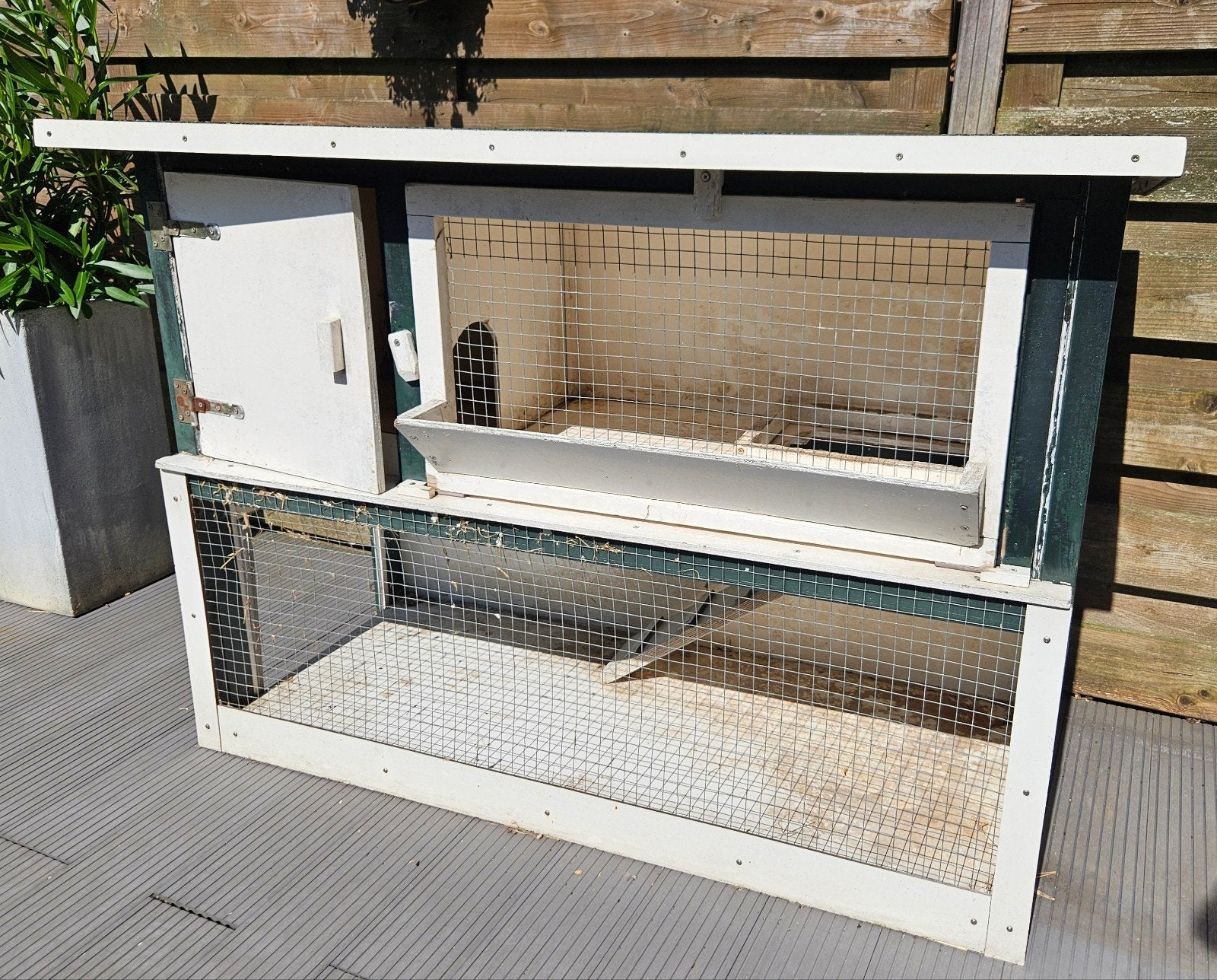 konijnenhok zelf gemaakt, Ophalen, 90 cm of meer, Konijn, Hok