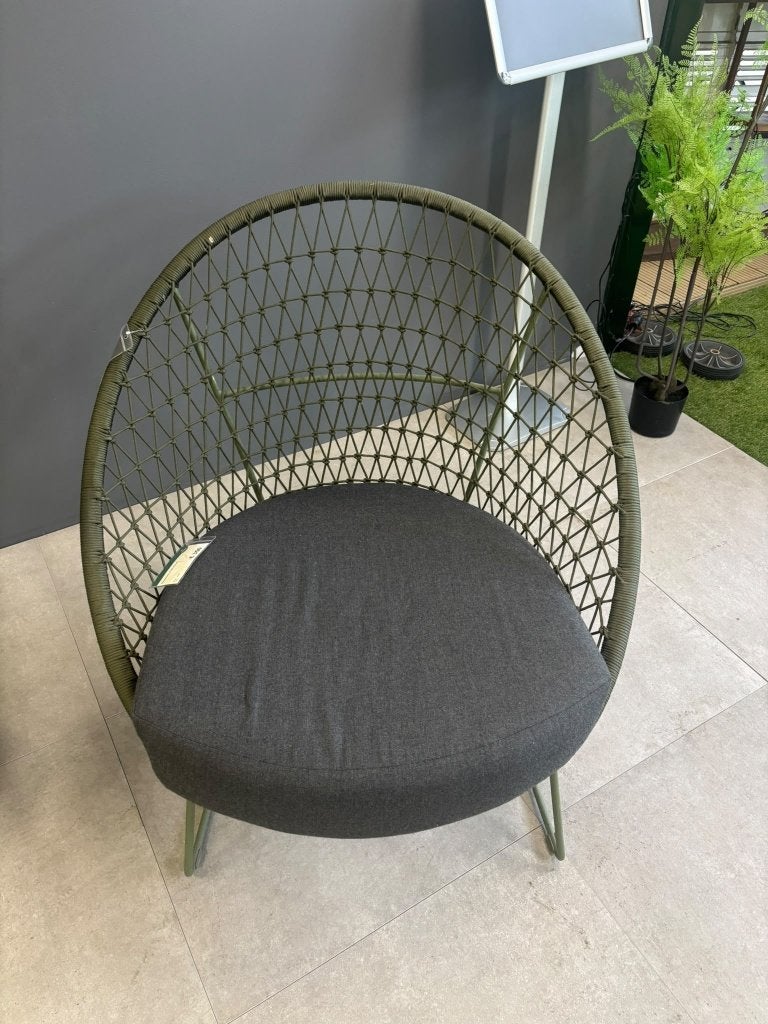 Max & Luuk | Loungestoel Nora | Showroommodel, Tuin en Terras, Ophalen, Zo goed als nieuw, Aluminium