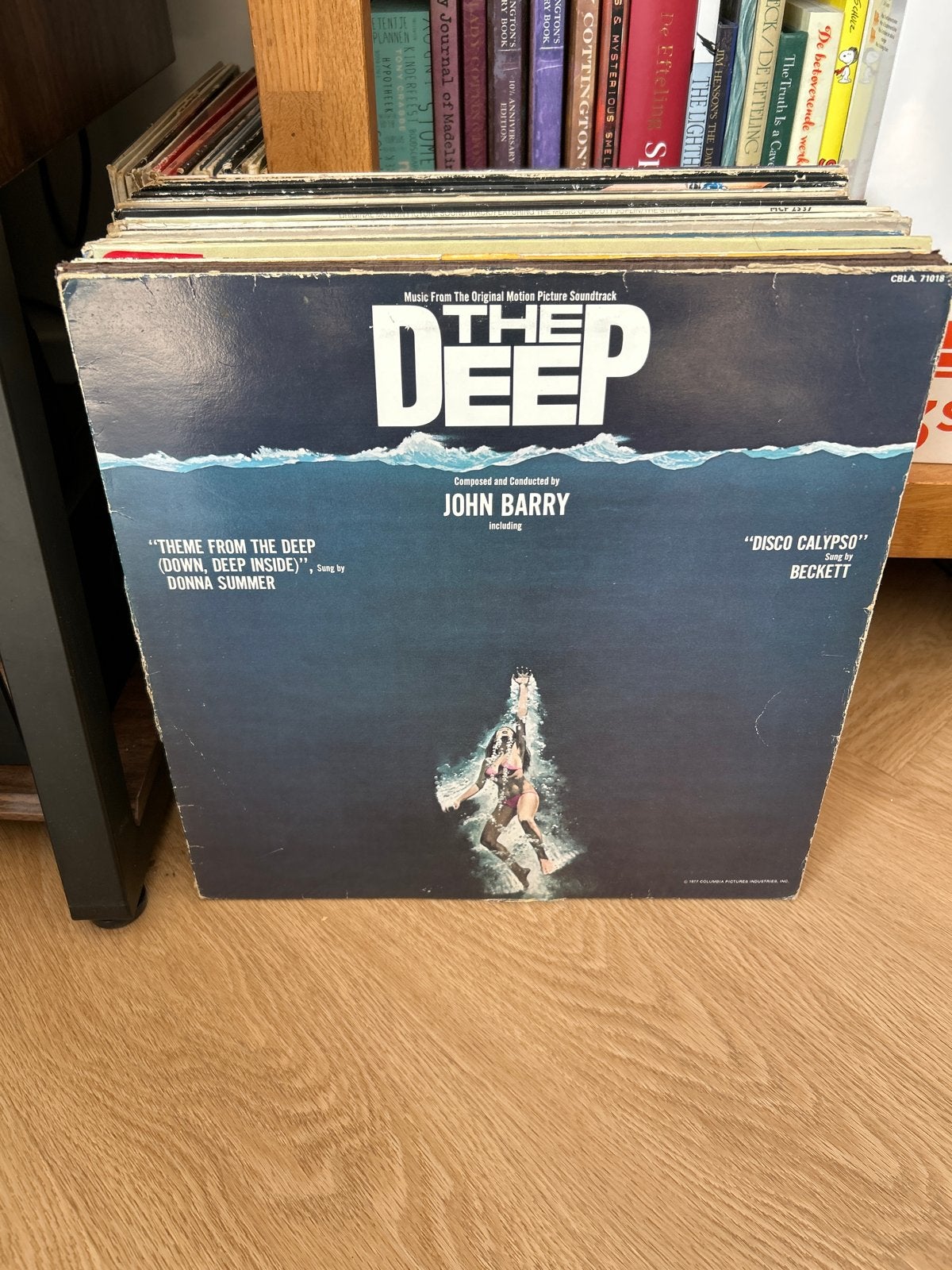 LP The Deep - Original Motion Picture Soundtrack John Barry, Ophalen, LP, Gebruikt, Pop
