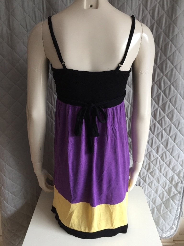 Clockhouse zomer jurk tuniek maat L (2B26), Kleding | Dames, Tweedehands verkoop, Paars, Ophalen of Verzenden, Boven de knie