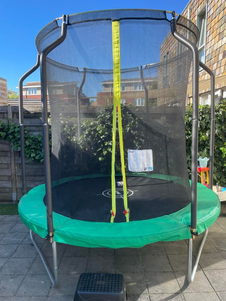 Crivit Trampoline 240 cm - Zo Goed als Nieuw, Kinderen en Baby's, Speelgoed | Buiten | Trampolines, Ophalen, Zo goed als nieuw