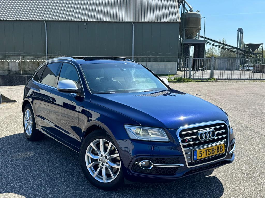 Audi SQ5 3.0 TDI Quattro Tiptronic 2013 Blauw, Auto's, Audi, Automaat, 15 km/l, Blauw, 226 €/maand