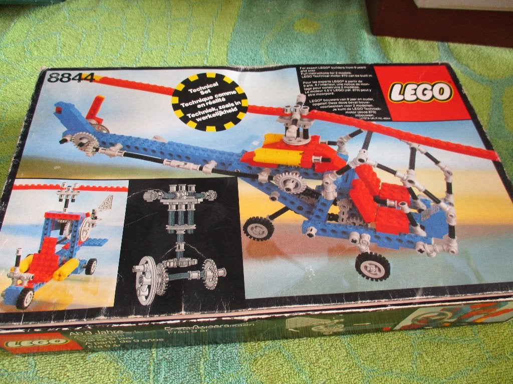lego technic Set 8844 Helikopter, Ophalen of Verzenden, Gebruikt, Complete set, Lego