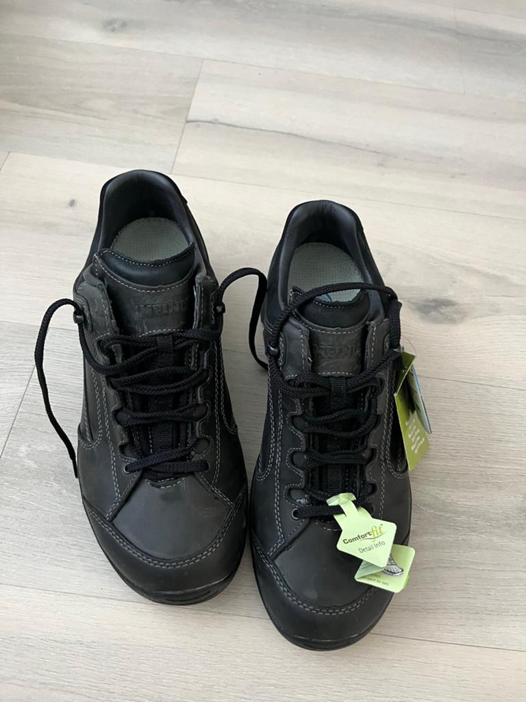 Meindl Lugano Comfort Fit Wandelschoenen Maat 44, Kleding | Heren, Schoenen, Zwart, Nieuw, Ophalen of Verzenden, Wandelschoenen of Bergschoenen