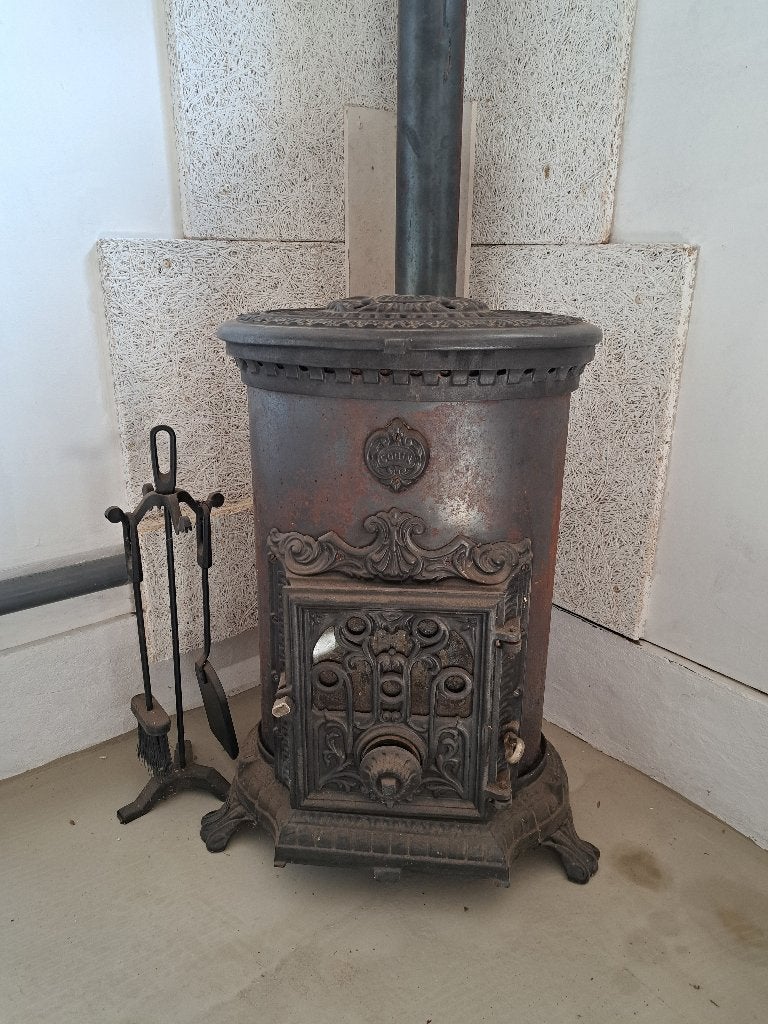 kachel, Huis en Inrichting, Kachels, Ophalen, Gebruikt, Houtkachel, Vrijstaand