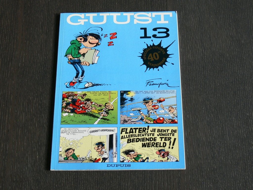 Guust 13, Eén stripboek, Ophalen of Verzenden, Zo goed als nieuw