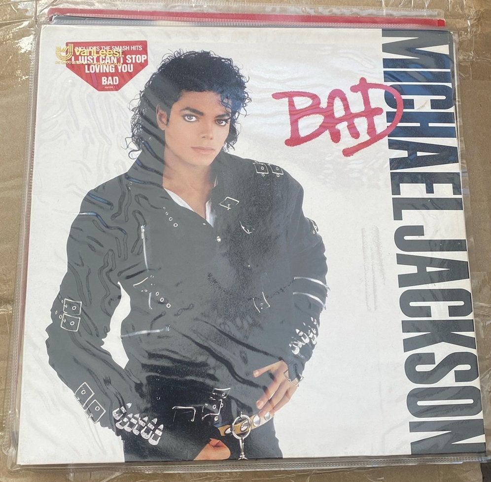 Michael Jackson lp Bad, Ophalen of Verzenden, Zo goed als nieuw