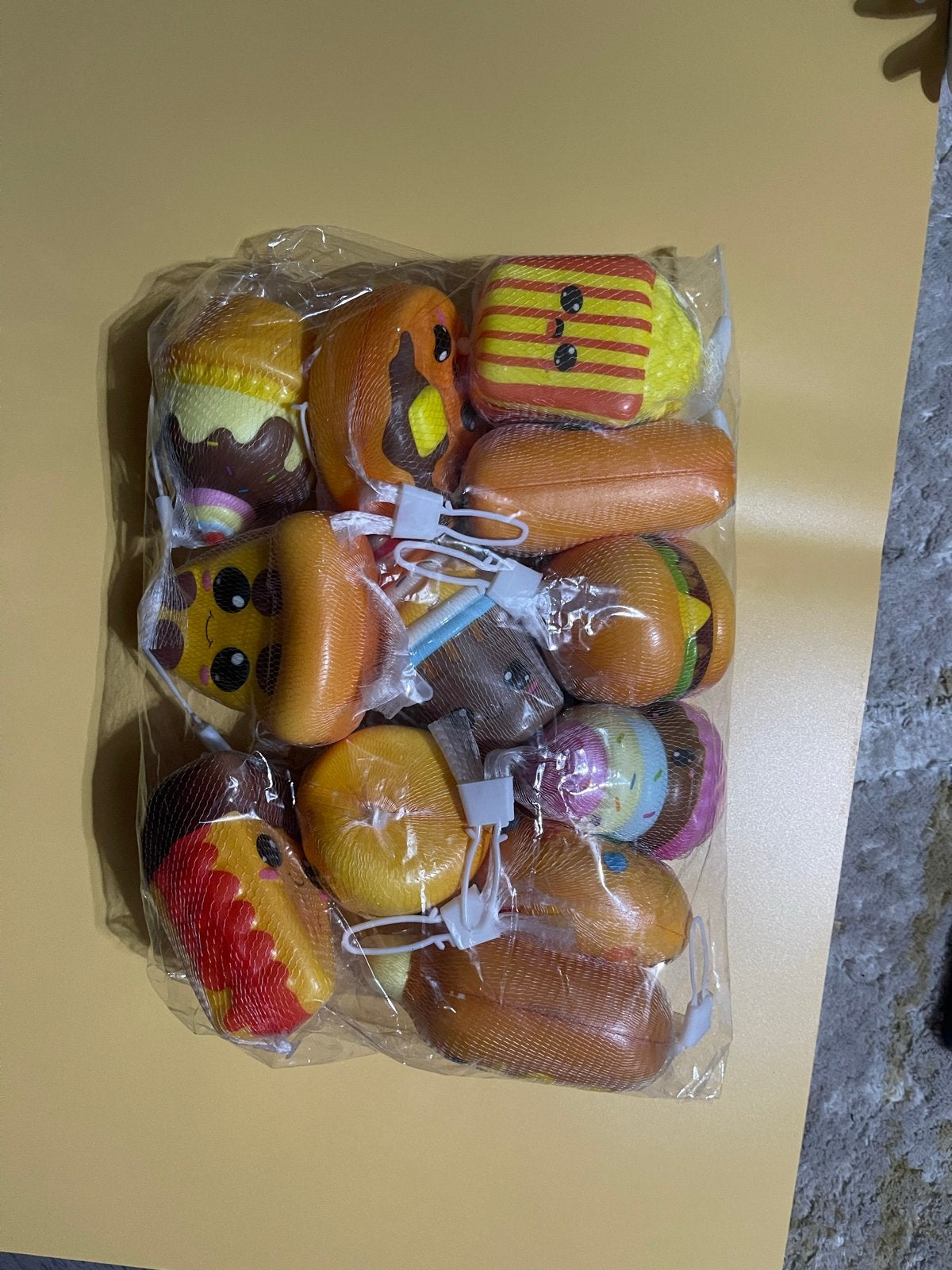 Squishy speelgoed set - diverse vormen 12 stuk, Ophalen of Verzenden, Nieuw, Jongen of Meisje