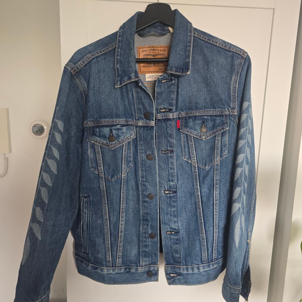 Levi's Justin Timberlake spijker vest maat S, Blauw, Ophalen of Verzenden, Zo goed als nieuw, Levi’s