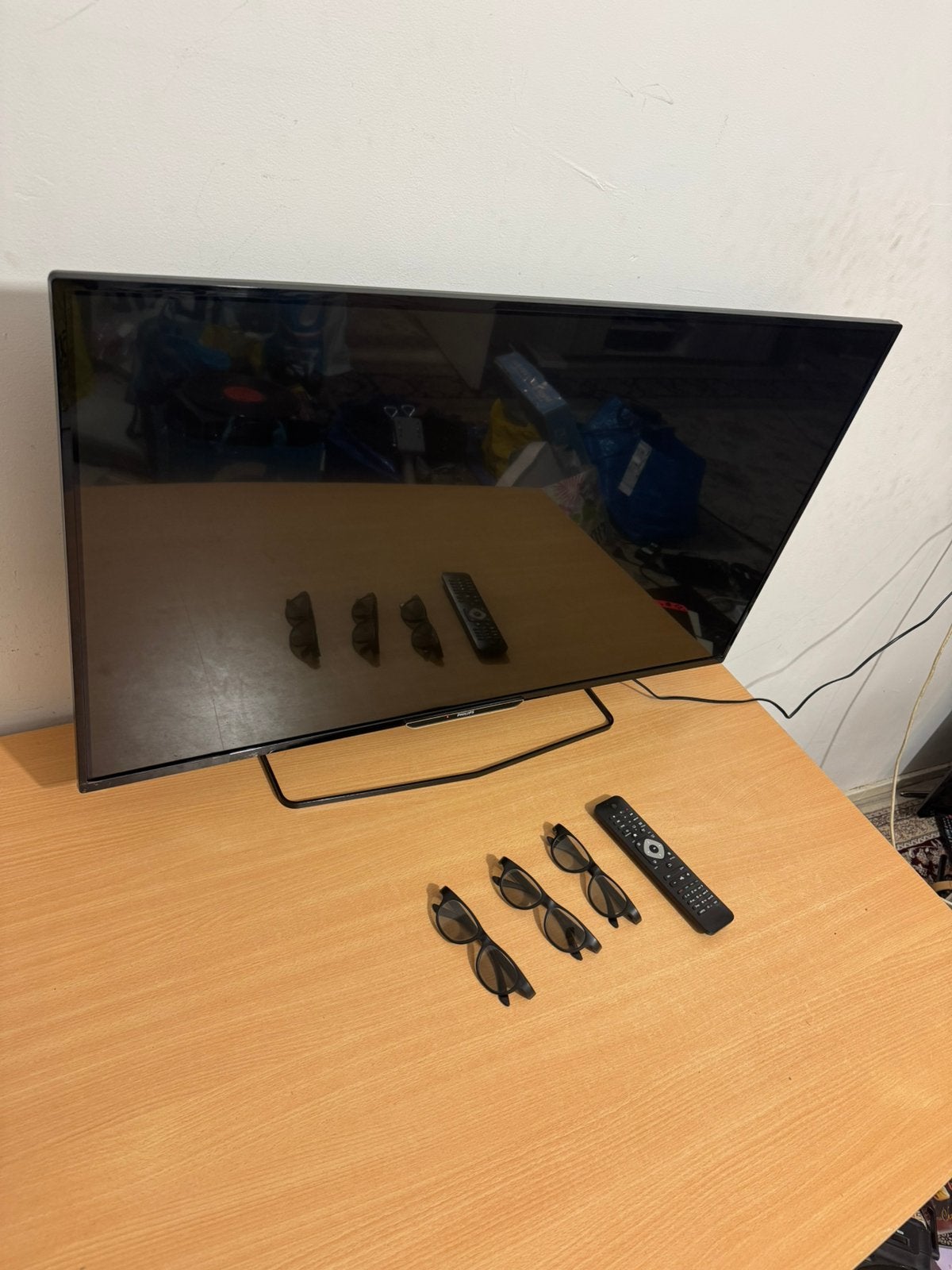 42” Smart 3D TV Philips + Ambilight + WIFI + 3D Brillen, Audio, Tv en Foto, Ophalen, Philips, 50 Hz, Zo goed als nieuw