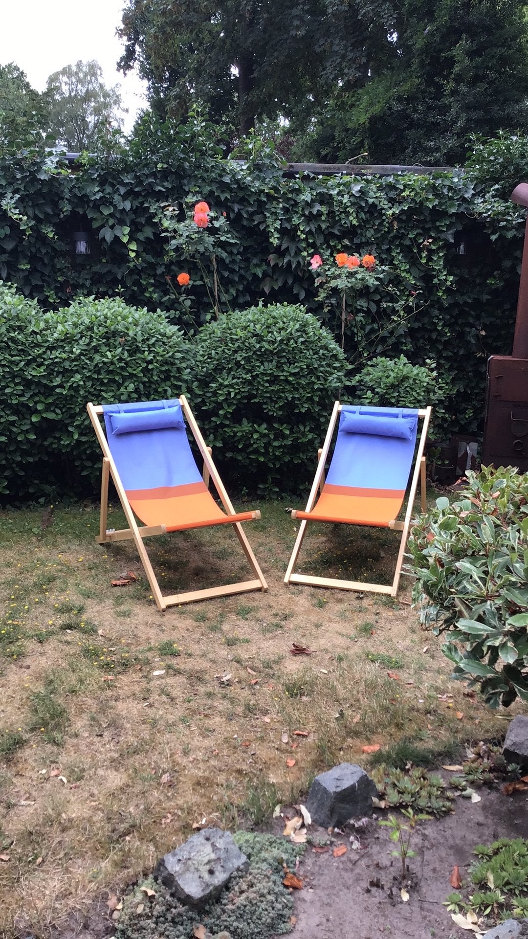 Strandstoel, Tuin en Terras, Tuinstoelen, Ophalen, Zo goed als nieuw, Hout