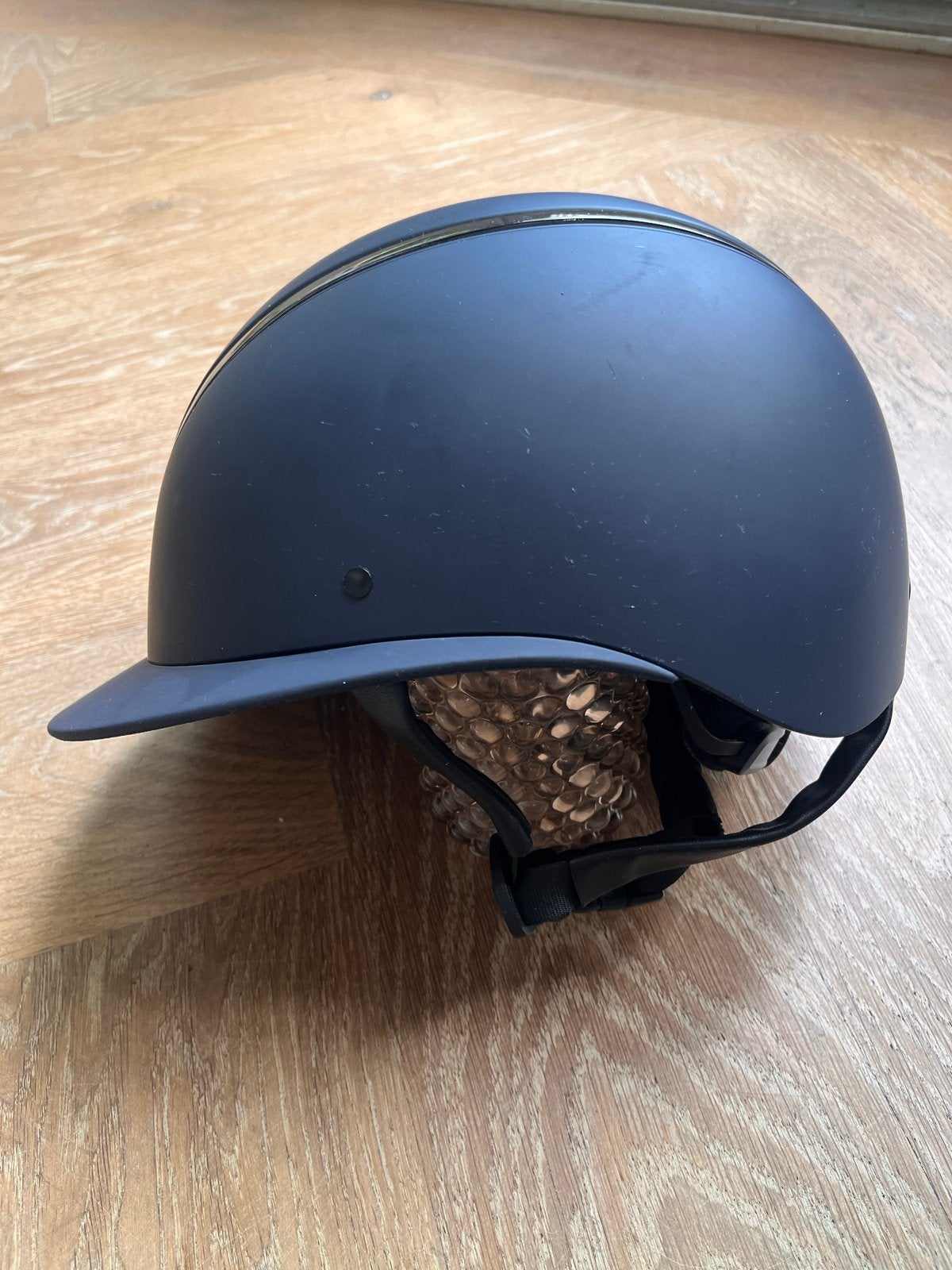 Mooie en solide paardrij cap maat S (52-55cm), Ophalen of Verzenden, Zo goed als nieuw, Dressuur
